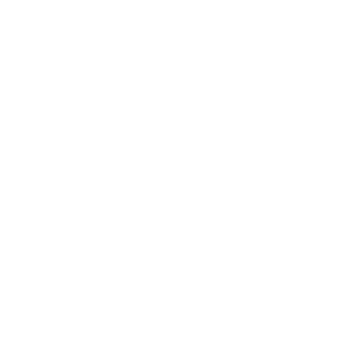 Stilisierte Henne in weiß auf transparentem Hintergrund.